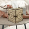 Safari Square Tissue Box Covers - Wood - In Context