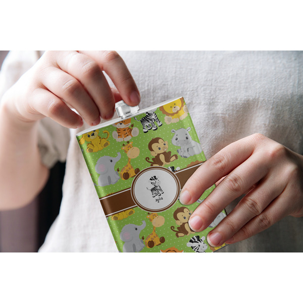 Safari Stainless Steel Flask - LIFESTYLE 1