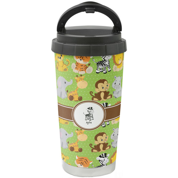 Custom Safari Stainless Steel Coffee Tumbler (Personalized)