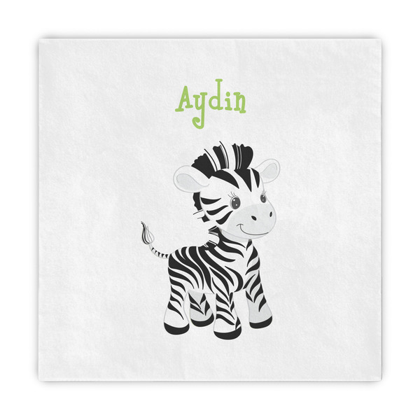 Custom Safari Decorative Paper Napkins (Personalized)