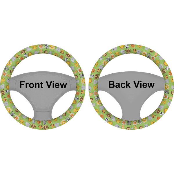 Safari Steering Wheel Cover- Front and Back
