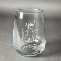 Safari Stemless Wine Glass - Engraved (Personalized)