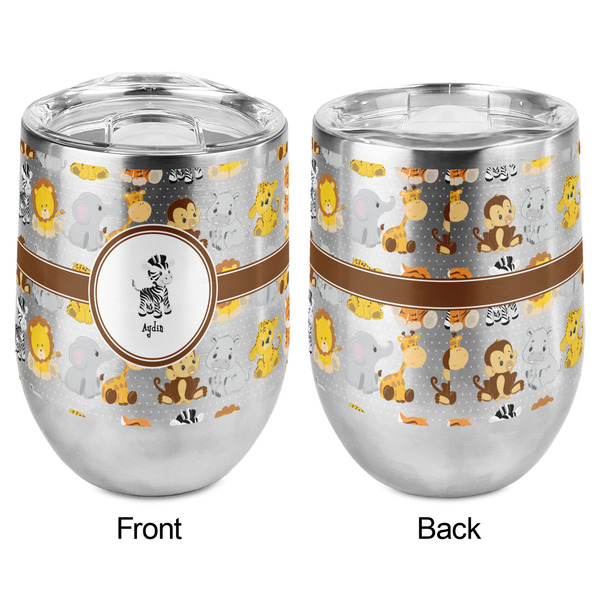 Safari Stemless Wine Tumbler - Full Print - Approval