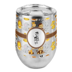 Safari Stemless Wine Tumbler - Full Print (Personalized)