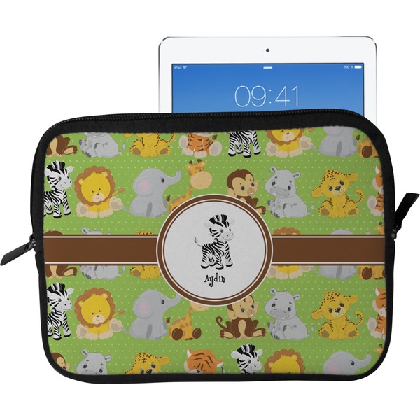 Custom Safari Tablet Case / Sleeve - Large (Personalized)