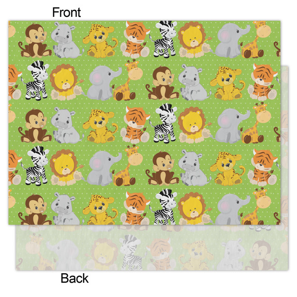 Safari Tissue Paper - Lightweight - Medium - Front & Back