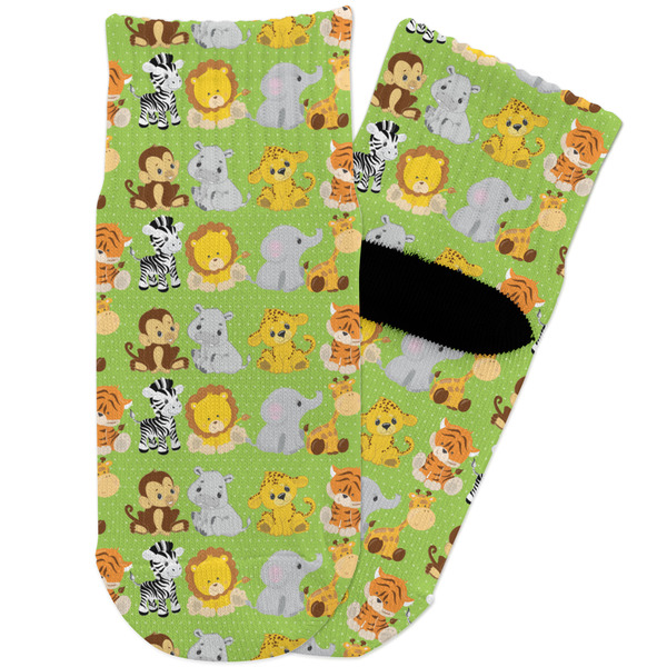 Custom Safari Toddler Ankle Socks