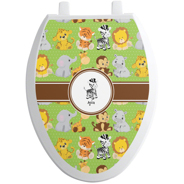 Safari Toilet Seat Decal (Personalized)