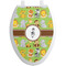 Safari Toilet Seat Decal - Elongated (Personalized)