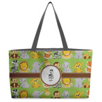 Safari Beach Totes Bag - w/ Black Handles (Personalized)