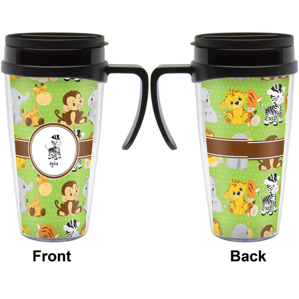 Safari Travel Mug with Black Handle - Approval