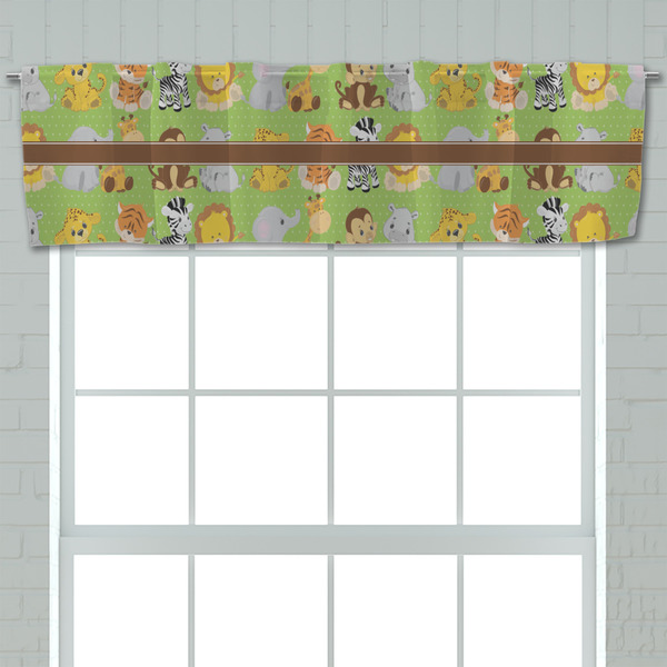 Safari Valance - Closeup on window