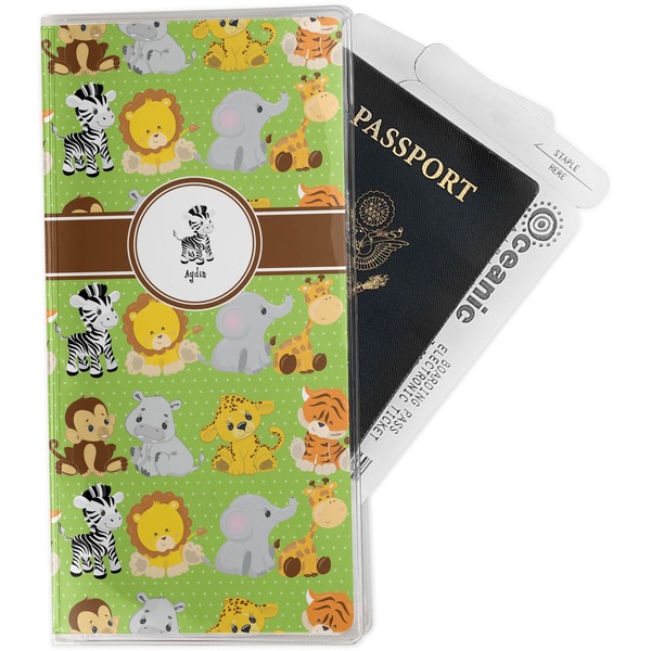 Custom Safari Travel Document Holder
