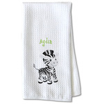 Safari Kitchen Towel - Waffle Weave - Partial Print (Personalized)