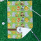 Safari Waffle Weave Golf Towel - In Context