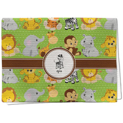Safari Kitchen Towel - Waffle Weave (Personalized)