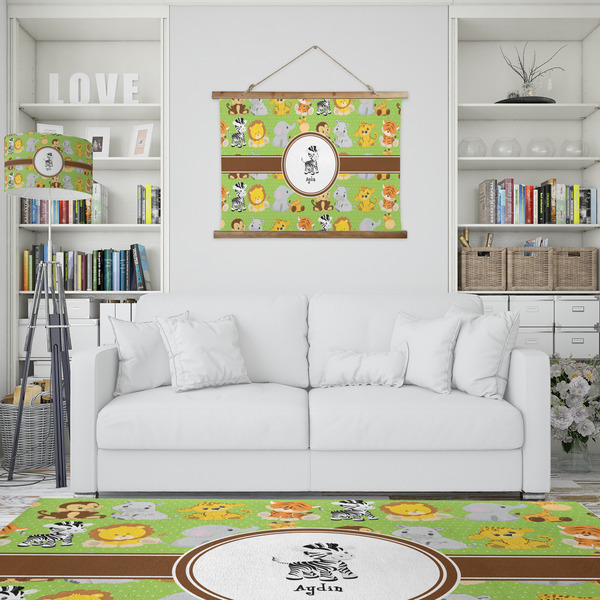 Safari Wall Hanging Tapestry - IN CONTEXT