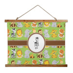 Safari Wall Hanging Tapestry - Wide (Personalized)