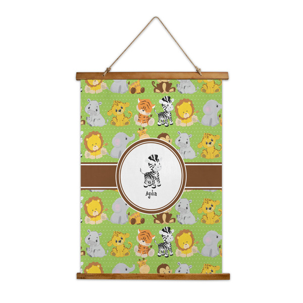 Custom Safari Wall Hanging Tapestry - Tall (Personalized)