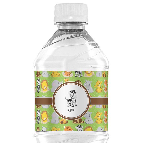 Custom Safari Water Bottle Labels - Custom Sized (Personalized)