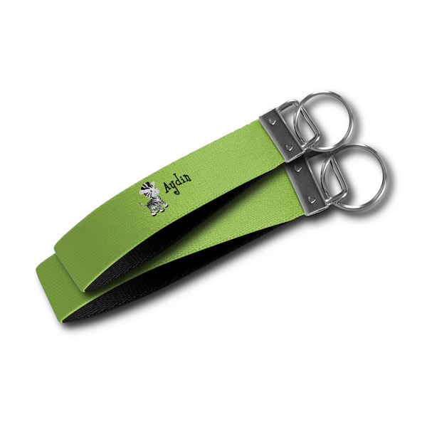 Safari Webbing Keychain FOBs - Size Comparison