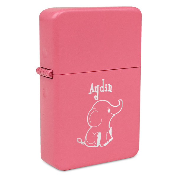 Safari Windproof Lighters - Pink - Front/Main