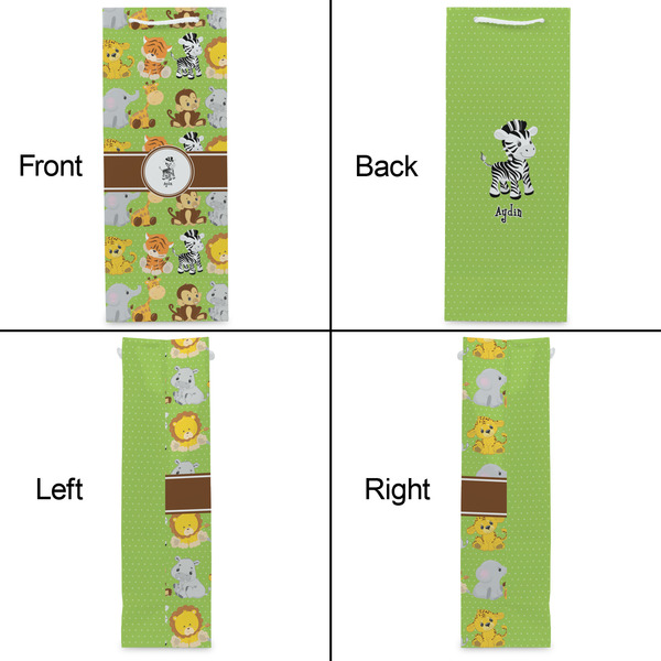 Safari Wine Gift Bag - Matte - Approval