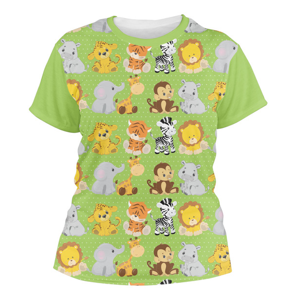 Custom Safari Women's Crew T-Shirt - Small