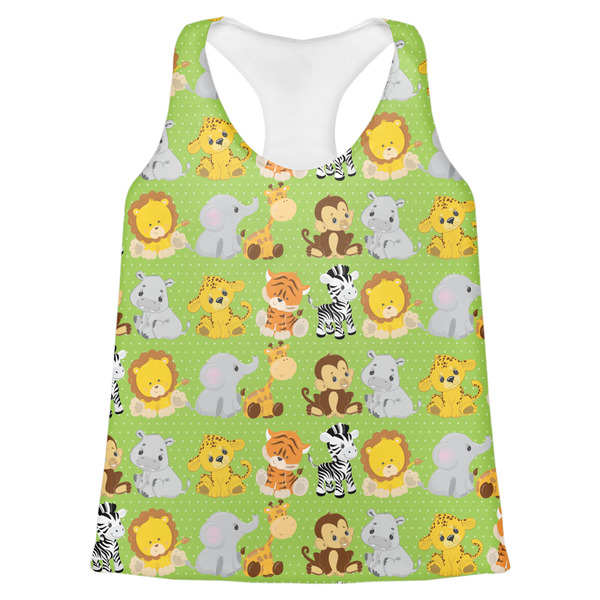 Custom Safari Womens Racerback Tank Top - 2X Large