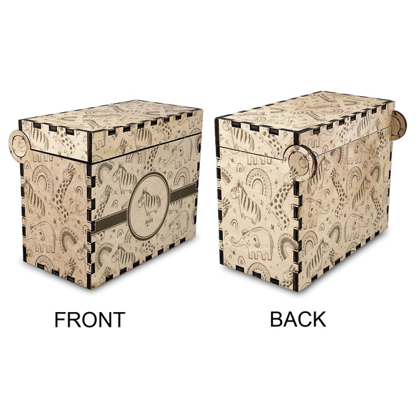 Safari Wood Recipe Box - Approval