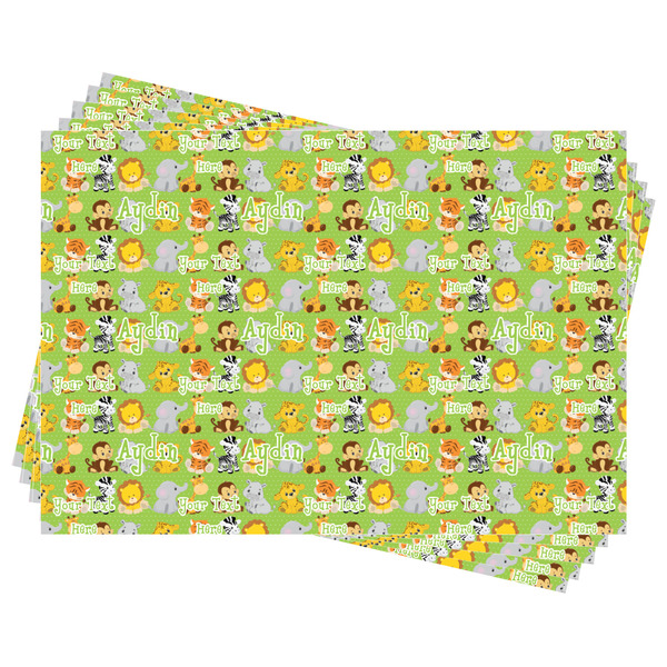 Safari Wrapping Paper - Front & Back - Sheets Approval