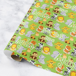 Safari Wrapping Paper Roll - Medium (Personalized)
