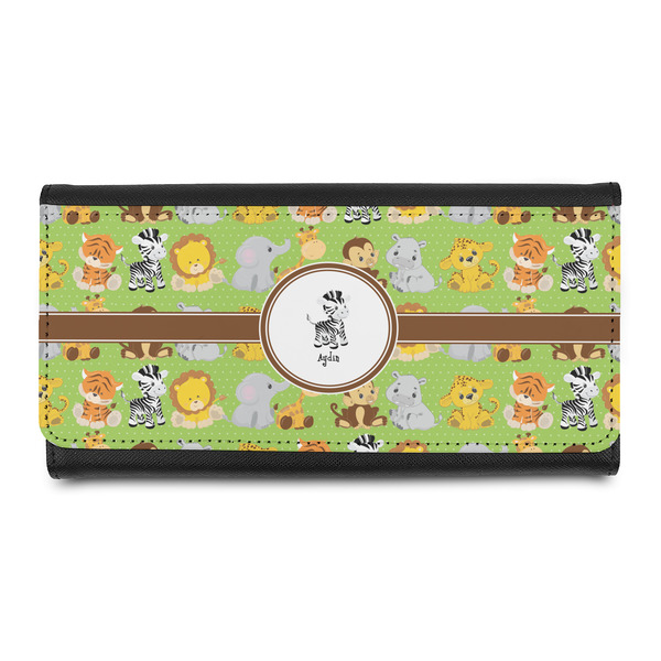 Custom Safari Leatherette Ladies Wallet (Personalized)