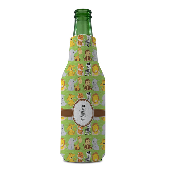Safari Zipper Bottle Cooler - FRONT (bottle)