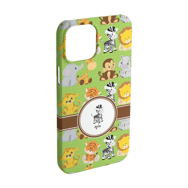 Custom Safari iPhone Case - Plastic - iPhone 15 Pro (Personalized)