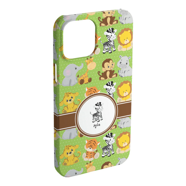 Custom Safari iPhone Case - Plastic (Personalized)