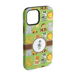 Safari iPhone Case - Rubber Lined - iPhone 15 (Personalized)