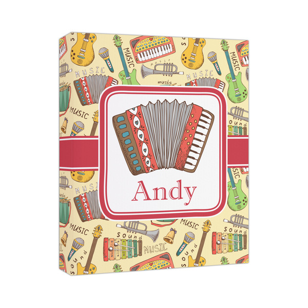 Custom Vintage Musical Instruments Canvas Print (Personalized)