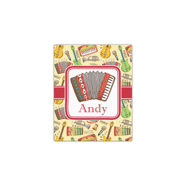 Vintage Musical Instruments 11x14 - Canvas Print - Front View