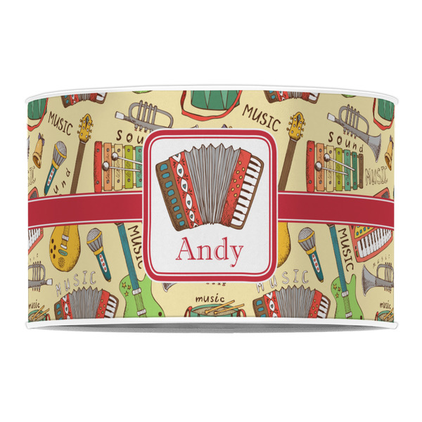 Vintage Musical Instruments 12" Drum Lampshade - FRONT (Poly Film)
