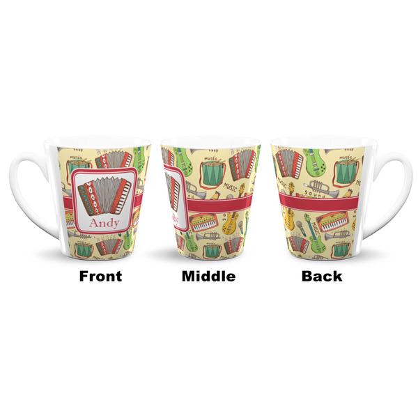 Vintage Musical Instruments 12 Oz Latte Mug - Approval