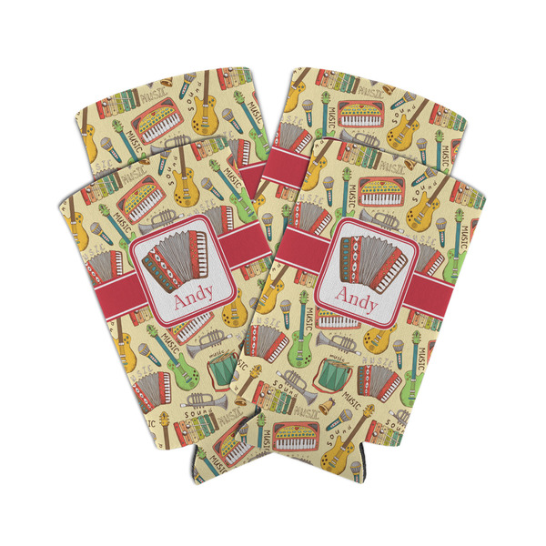 Vintage Musical Instruments 12oz Tall Can Sleeve - Set of 4 - MAIN