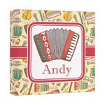 Vintage Musical Instruments Canvas Print - 12x12 (Personalized)