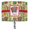 Vintage Musical Instruments 16" Drum Lamp Shade - Fabric (Personalized)