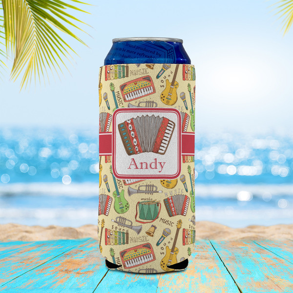 Vintage Musical Instruments 16oz Can Sleeve - LIFESTYLE