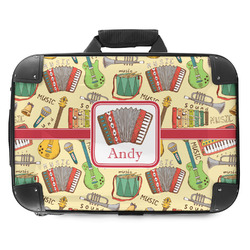 Vintage Musical Instruments Hard Shell Briefcase - 18" (Personalized)