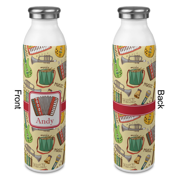 Vintage Musical Instruments 20oz Water Bottles - Full Print - Approval