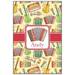 Vintage Musical Instruments Wood Print - 20x30 (Personalized)