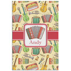Vintage Musical Instruments Poster - Matte - 24x36 (Personalized)