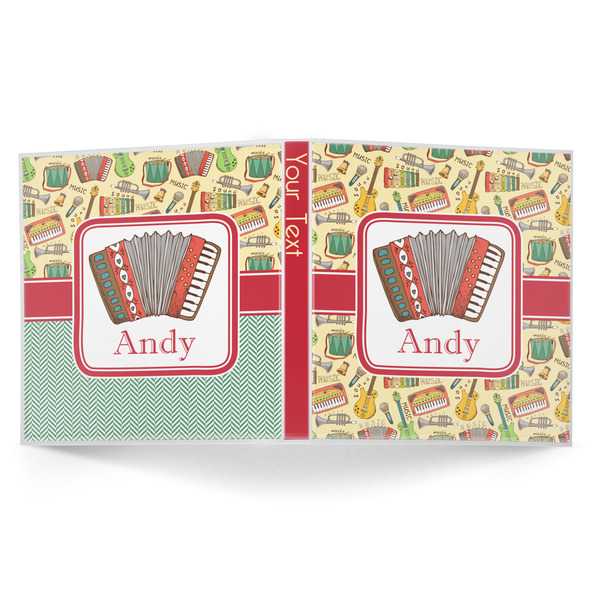 Vintage Musical Instruments 3-Ring Binder Approval- 1in
